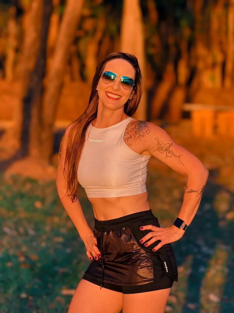 Renata Ramos, profissional de atividade física da equipe do Instituto Tany