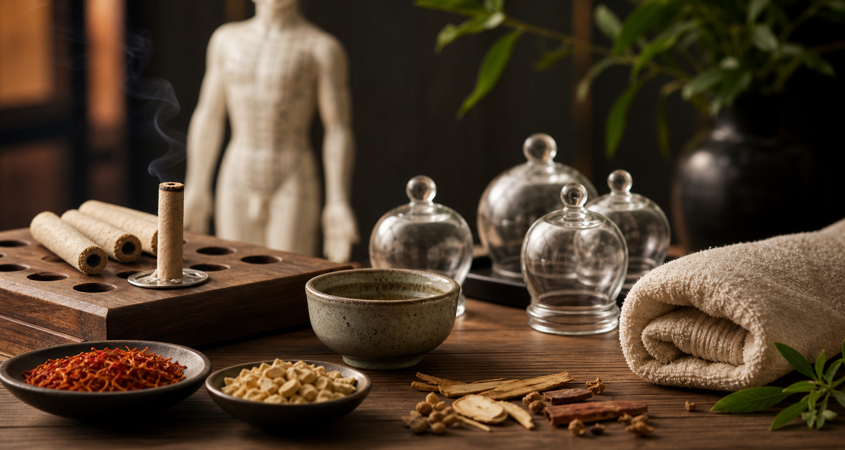 Instrumentos de terapias integrativas em ambiente profissional